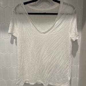 Express Women's Classic White Short Sleeve Tee